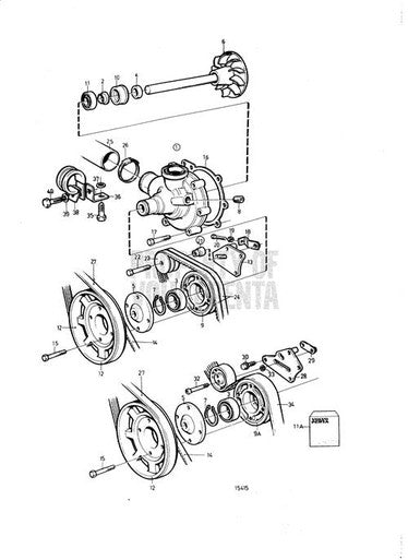 Volvo Penta Tension Pulley - Volvo Penta (861563) — Quality Boat Parts