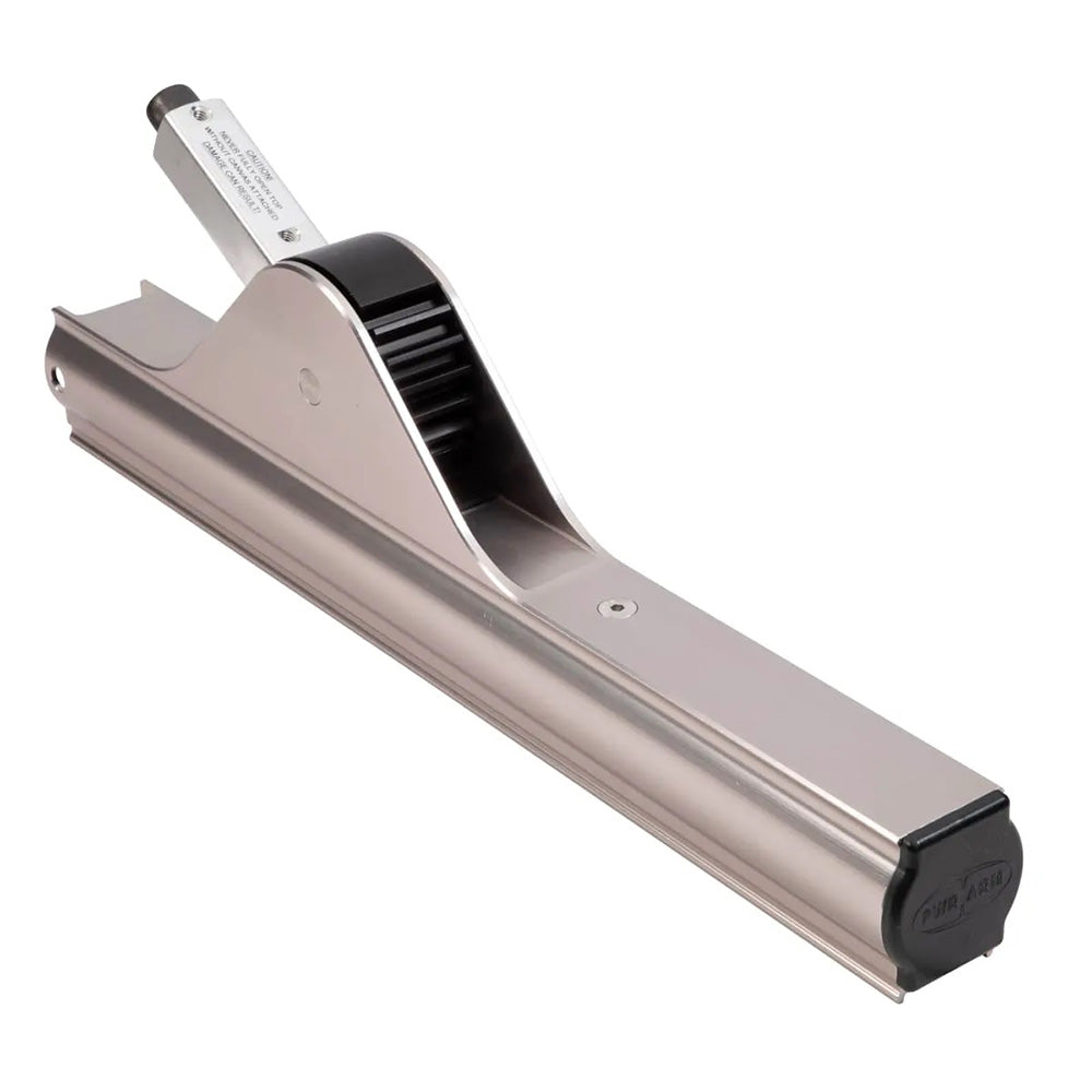 SureShade Power Pontoon Bimini Top Actuator - Clear (Silver Anodized Alloy) 861675 — Quality Boat Parts