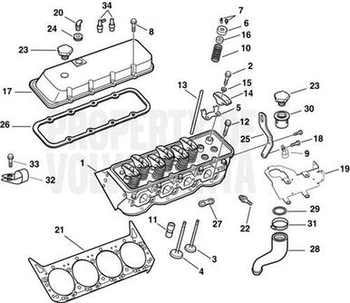 Volvo Penta Bolt - Volvo Penta (3853503) — Quality Boat Parts