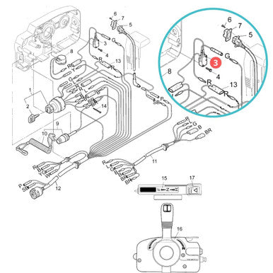 Brp Neut Switch Rem Cont (5040257) — Quality Boat Parts