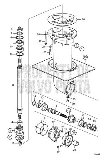 Volvo Penta Propeller Shaft - Volvo Penta (3582888) — Quality Boat Parts