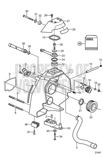 Volvo Penta Seal Volvo Penta - Volvo Penta (3852852) — Quality Boat Parts