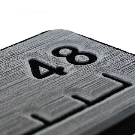 SeaDek 48" Routed Ruler - 6mm - Brushed Texture - Storm Grey/Black 53584-80066 — Quality Boat Parts