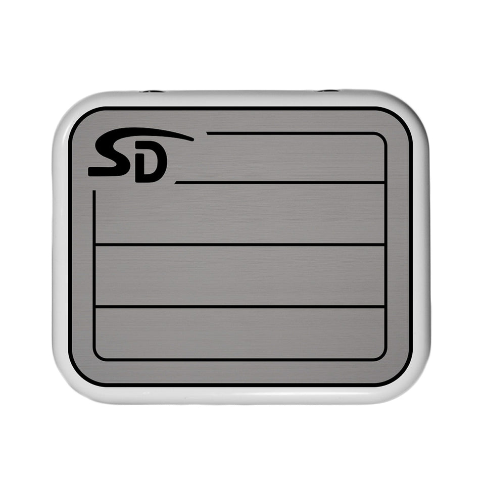 SeaDek YETI Roadie 24 Teak Cooler Pad - 6mm - Storm Grey/Black 53637-80066 — Quality Boat Parts