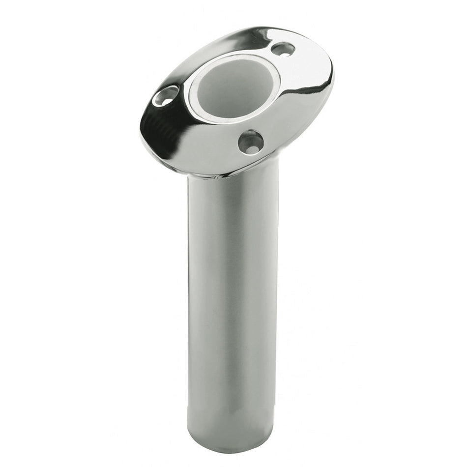 C.E. Smith 536810S - Flush Mount Rod Holder - 15 Degree - Swivel - 10.5" Deep 536810S — Quality Boat Parts