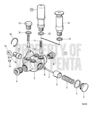 Volvo Penta Gasket - Volvo Penta (240572) — Quality Boat Parts