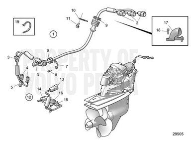 Volvo Penta Wiring Harness (V2) - Volvo Penta (23352923) — Quality Boat Parts