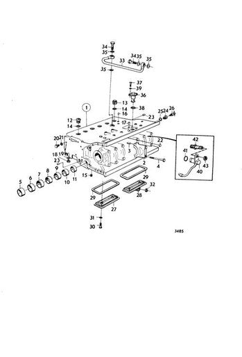 Volvo Penta Gasket - Volvo Penta (20591544) — Quality Boat Parts