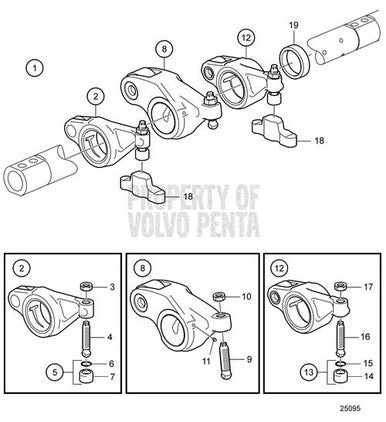 Volvo Penta Ball Socket (V2) - Volvo Penta (21054149) — Quality Boat Parts
