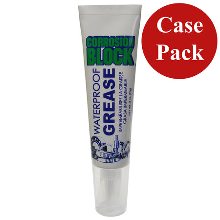 Corrosion Block High Performance Waterproof Grease - 2oz Tube - Non-Hazmat, Non-Flammable & Non-Toxic *Case of 24* 25002CASE — Quality Boat Parts