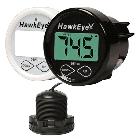 Hawkeye DepthTrax In-Dash Digital Depth & Temp Gauge - Thru-Hull DT2BX-TH — Quality Boat Parts