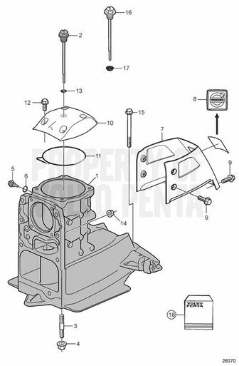 Volvo Penta Cover - Volvo Penta (21709797) — Quality Boat Parts