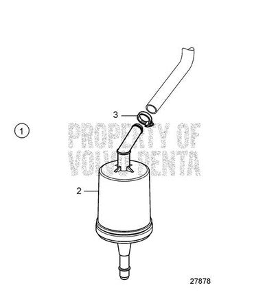 Volvo Penta Air Cleaner (V2) - Volvo Penta (21743197) — Quality Boat Parts
