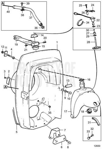 Volvo Penta Stud - Volvo Penta (21796363) — Quality Boat Parts