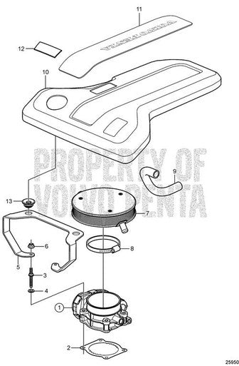 Volvo Penta Body(V2) - Volvo Penta (21873904) — Quality Boat Parts