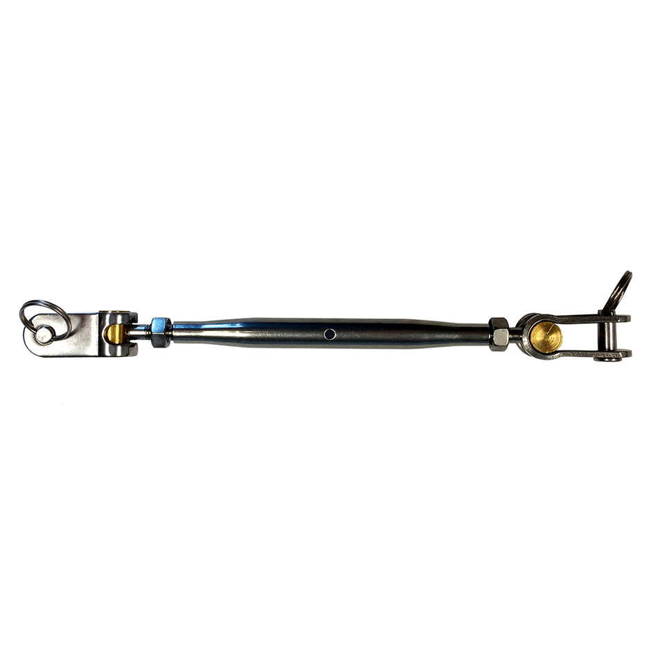 C. Sherman Johnson Jaw/Jaw Toggle Nut Tubular Turnbuckle 04-100 — Quality Boat Parts
