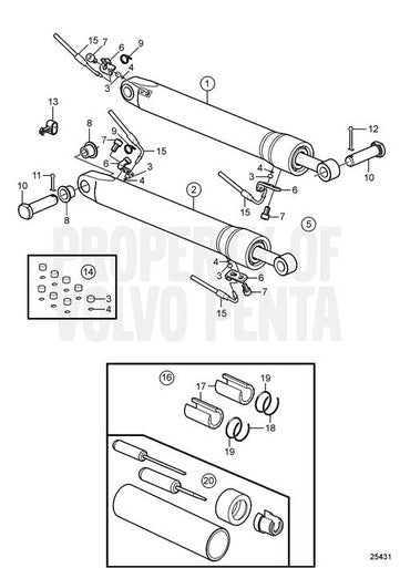 Volvo Penta Kit - Volvo Penta (3887091) — Quality Boat Parts