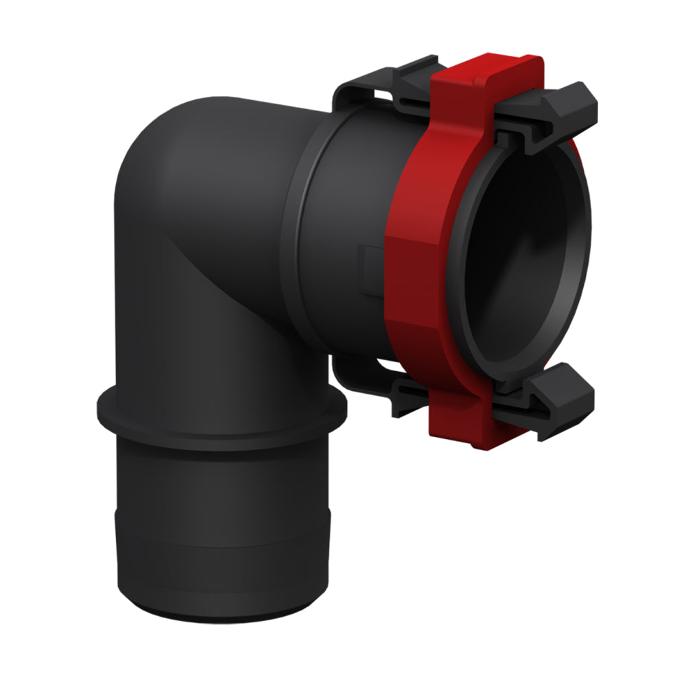 FATSAC Flow-Rite 1-1/8" Elbow Quick Connect Socket f/Auto Ballast System W746 — Quality Boat Parts