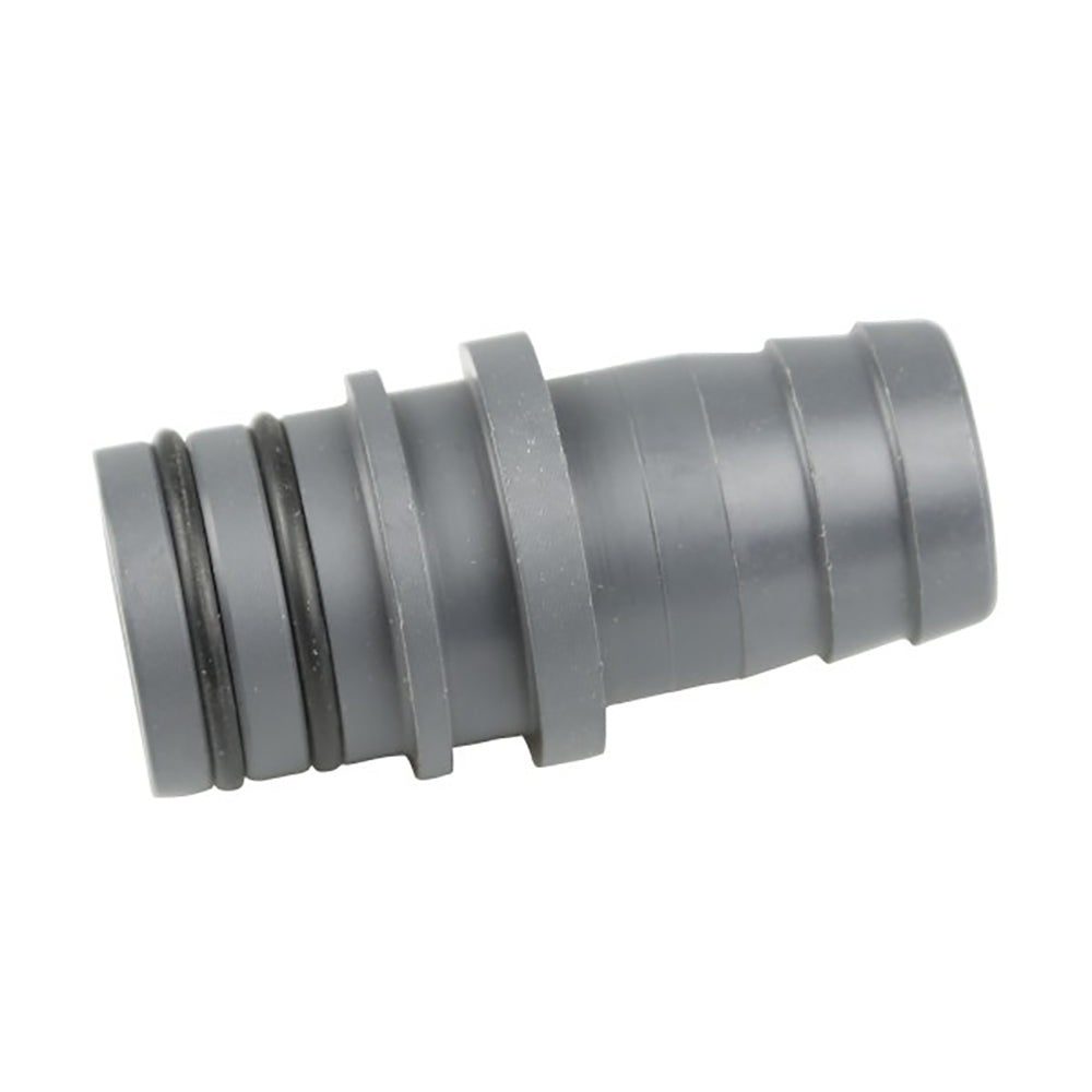 FATSAC 1-1/8" Quick Connect to 1" Barb w/O-Rings W748 — Quality Boat Parts