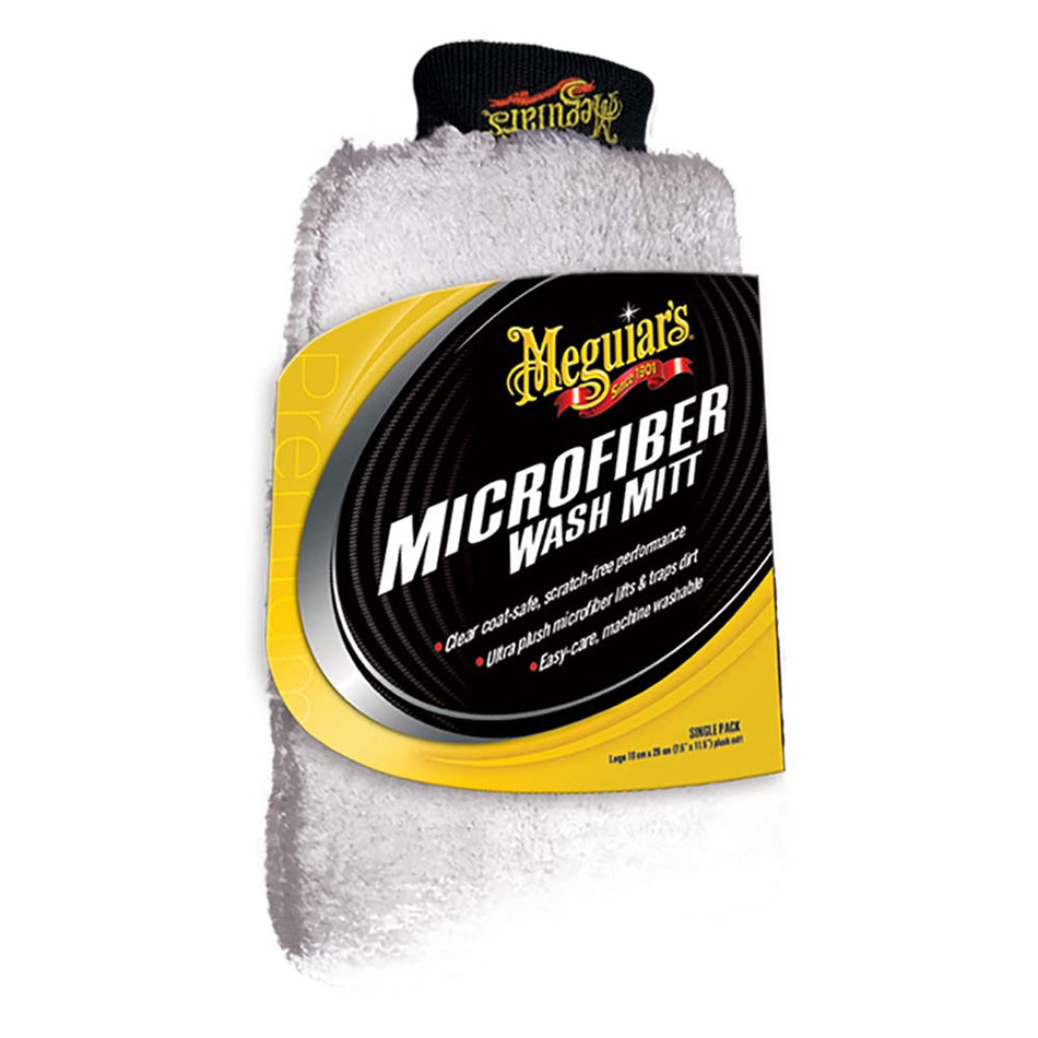 Meguiar's Microfiber Wash Mitt X3002 — Quality Boat Parts