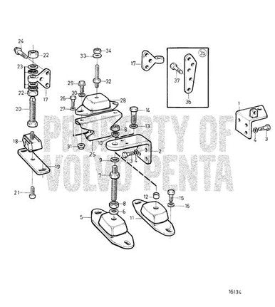 Volvo Penta Gasket Kit - Volvo Penta (875704) — Quality Boat Parts