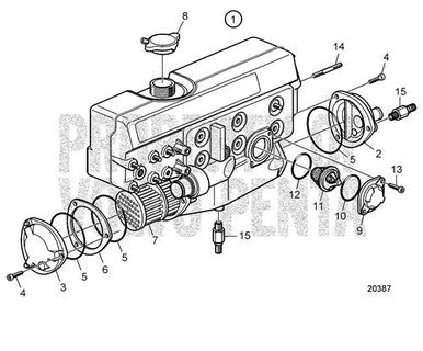 Volvo Penta Thermostat - Volvo Penta (888624) — Quality Boat Parts