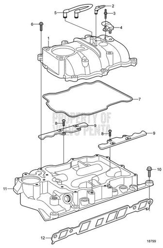Volvo Penta Bracket - Volvo Penta (3861031) — Quality Boat Parts
