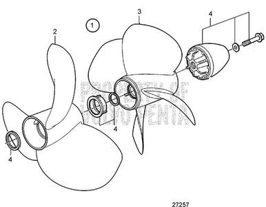 Volvo Penta J6 Duoprop Set (21924266) — Quality Boat Parts