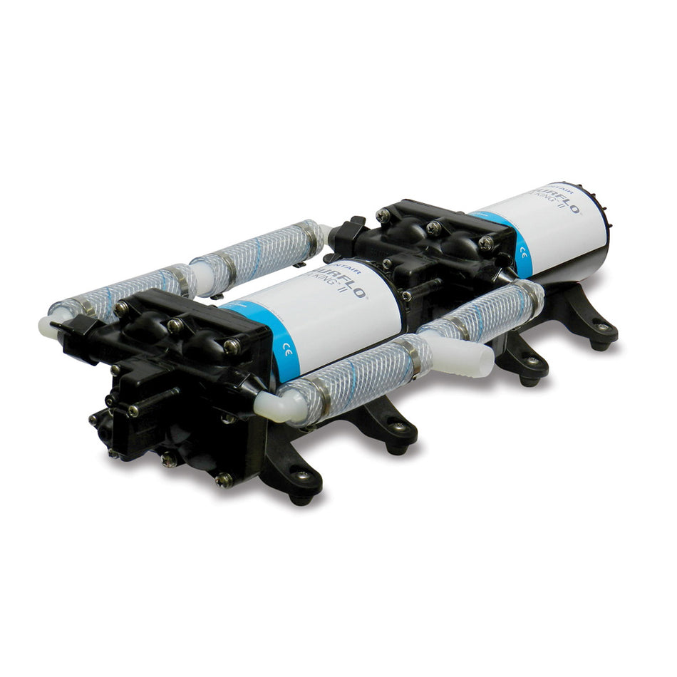 Shurflo by Pentair High Flow Dual Pump System - 12 VDC, 10.0 GPM 4558-153-E75 — Quality Boat Parts