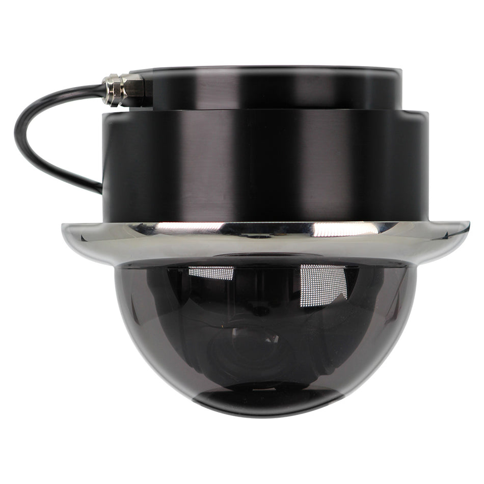Iris Miniature Marine PTZ Dome Camera - Stainless Bezel - Hi-Resolution Analogue Sensor - 1000TVL - 4 in 1 Video Format IRIS106 — Quality Boat Parts