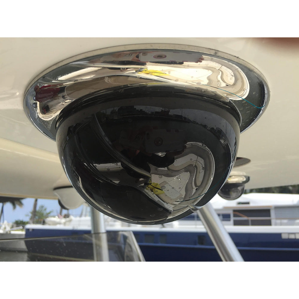 Iris Miniature Marine PTZ Dome Camera - Stainless Bezel - Hi-Def Ethernet IP - 10x Digital Zoom - 4 in 1 Video Format IRIS4106 — Quality Boat Parts