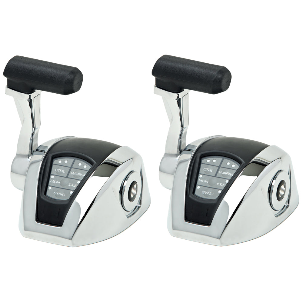 UFlex Power A Electronic Control Package - Single Engine/Dual Station - Electronic Throttle/Electronic Shift EE12 — Quality Boat Parts