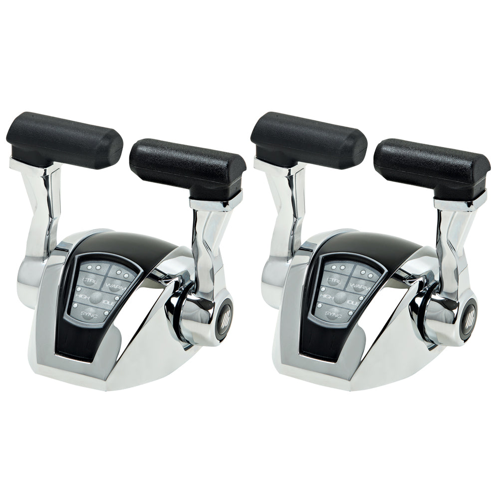 UFlex Power A Electronic Control Package - Dual Engine/Dual Station - Electronic Throttle/Electronic Shift EE22 — Quality Boat Parts