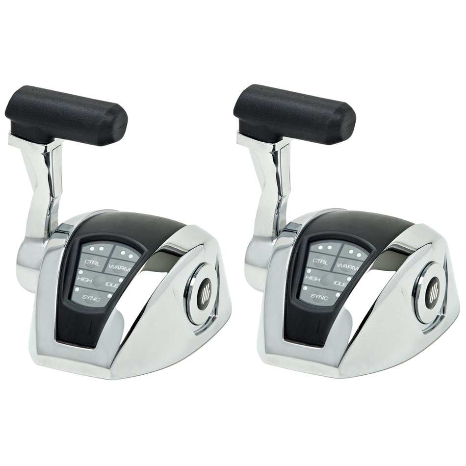UFlex Power A Electronic Control Package - Single Engine/Dual Station - Electronic Throttle/Mechanical Shift EM12 — Quality Boat Parts
