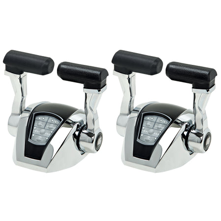 UFlex Power A Electronic Control Package - Dual Engine/Dual Station - Electronic Throttle/Mechanical Shift EM22 — Quality Boat Parts