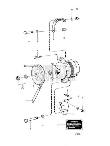 Volvo Penta V-Belt - Volvo Penta (966933) — Quality Boat Parts