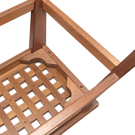 Whitecap Step Stool - Teak 60088 — Quality Boat Parts