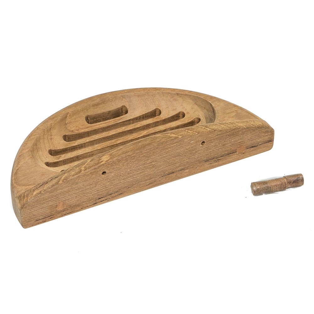 Whitecap Teak Oval Soap Dish 62315 — Quality Boat Parts