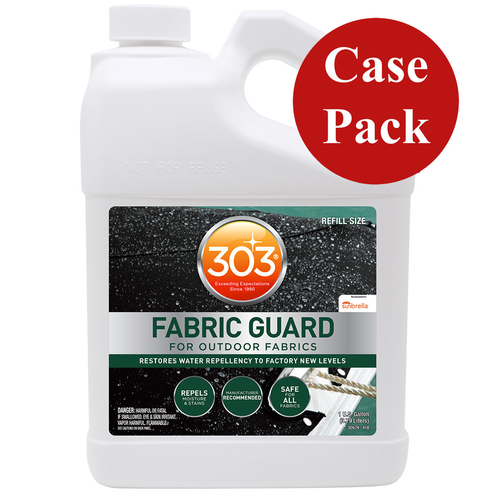 303 Marine Fabric Guard - 1 Gallon *Case of 4* 30674CASE — Quality Boat Parts