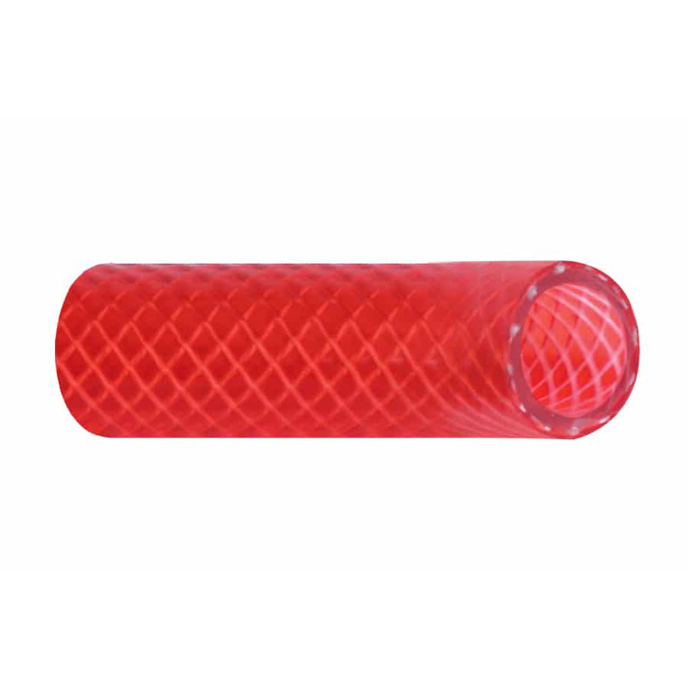 Trident Marine 5/8" Reinforced PVC (FDA) Hot Water Feed Line Hose - Drinking Water Safe - Translucent Red - Sold by the Foot 166-0586-FT — Quality Boat Parts