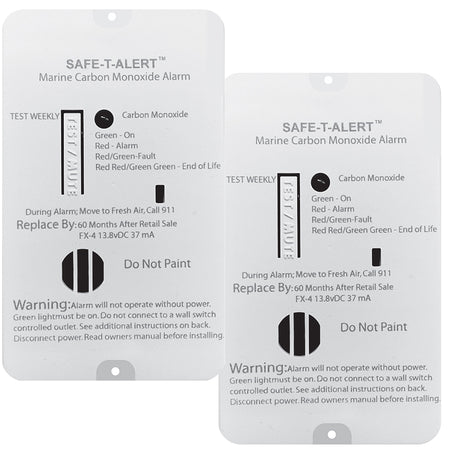 Safe-T-Alert FX-4 Carbon Monoxide Alarm - 2-Pack FX-4MARINE2-PACK — Quality Boat Parts