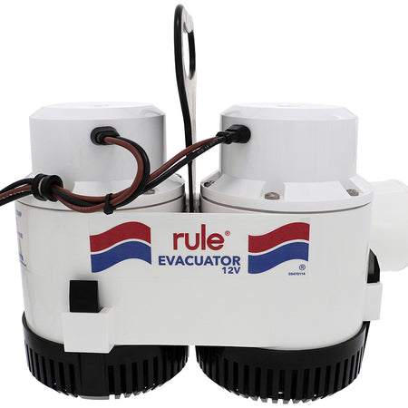 Rule 7700D GPH Evacuator Pump - 12V 7700D — Quality Boat Parts