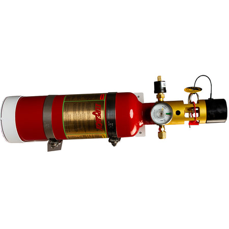 Fireboy-Xintex MU Series Horizontal Clean Agent Fire Extinguisher - 225 Cubic Feet MU0225NVC-F — Quality Boat Parts