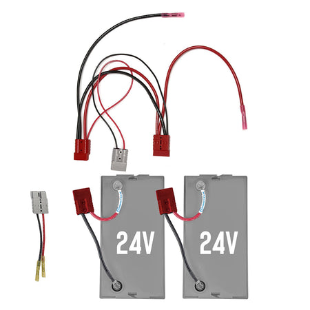 Connect-Ease 24V Parallel Kit f/2 24V Batteries to 1 Motor RCE224VCHK — Quality Boat Parts