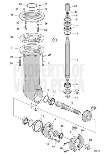 Volvo Penta Sealing Ring - Volvo Penta (3593663) — Quality Boat Parts