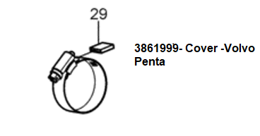 Volvo Penta Cover - Volvo Penta (3861999) — Quality Boat Parts