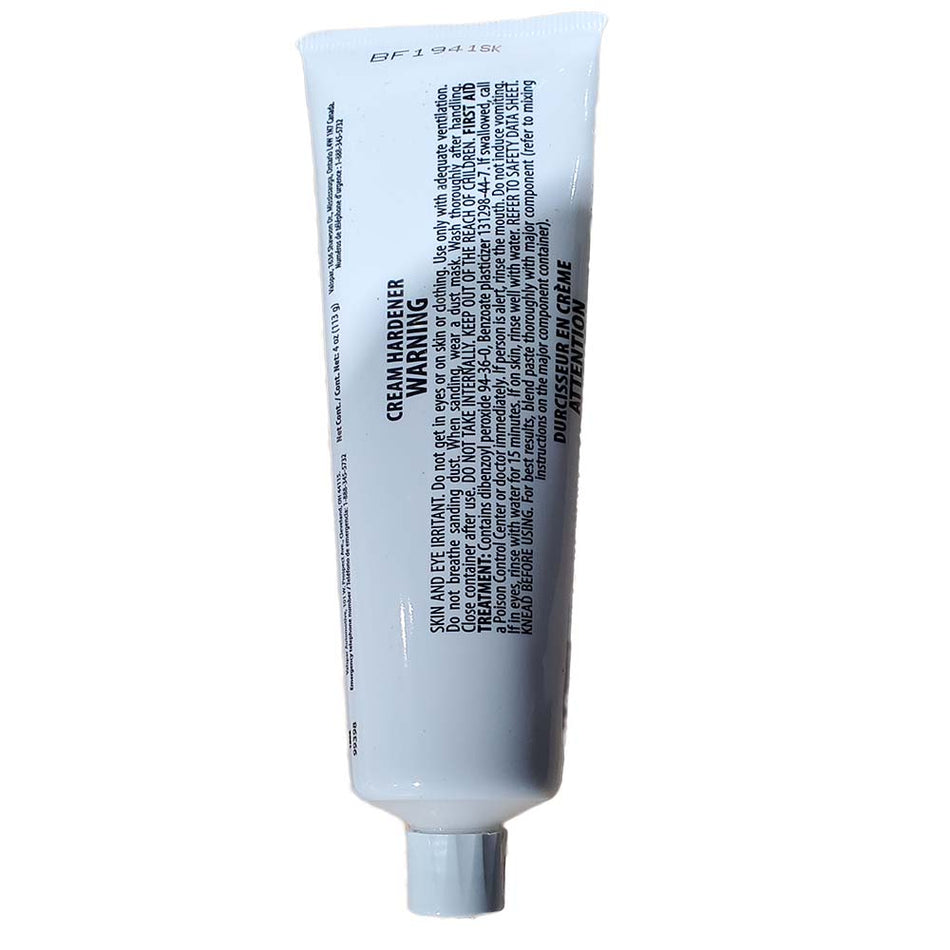Sika BPO Cream Hardener White 4oz Tube Resin Required 648701 — Quality Boat Parts