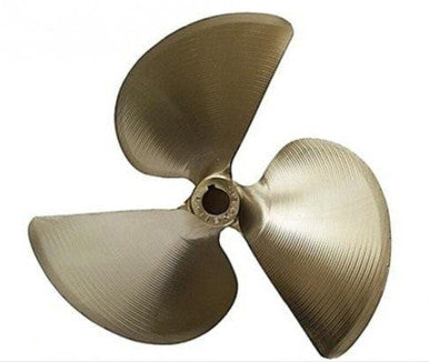 Michigan Wheel 13 X 11.5 Nibral Three Blade Left Hand 1" .080 Cup (653111) — Quality Boat Parts