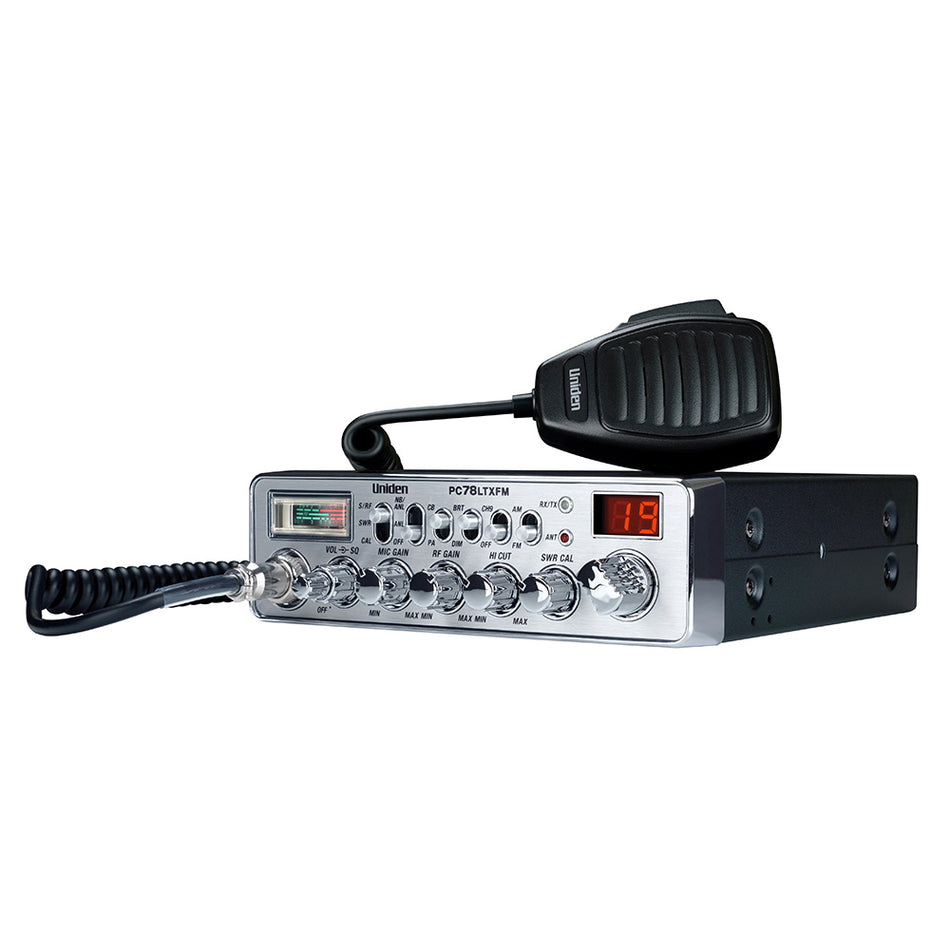Uniden PC78LTXFM CB Radio w/AM/FM PC78LTXFM — Quality Boat Parts
