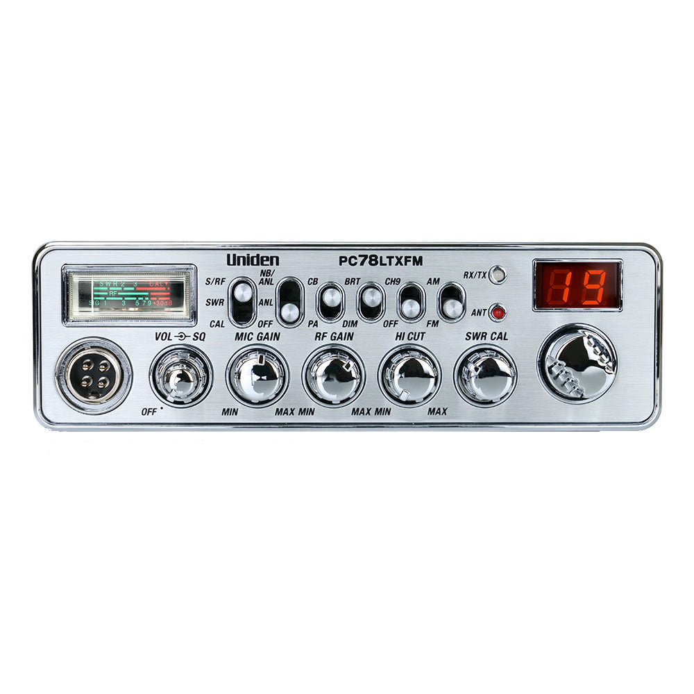 Uniden PC78LTXFM CB Radio w/AM/FM PC78LTXFM — Quality Boat Parts